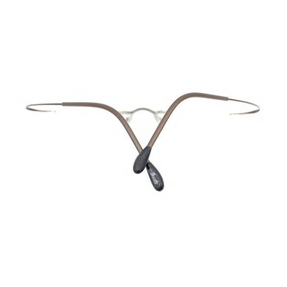 Silhouette M7395 /40 6062 Titanium Brown Rimless Eyeglasses Frames 19 140 - Picture 11 of 13